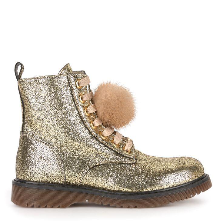 MONNALISA Gold Boots