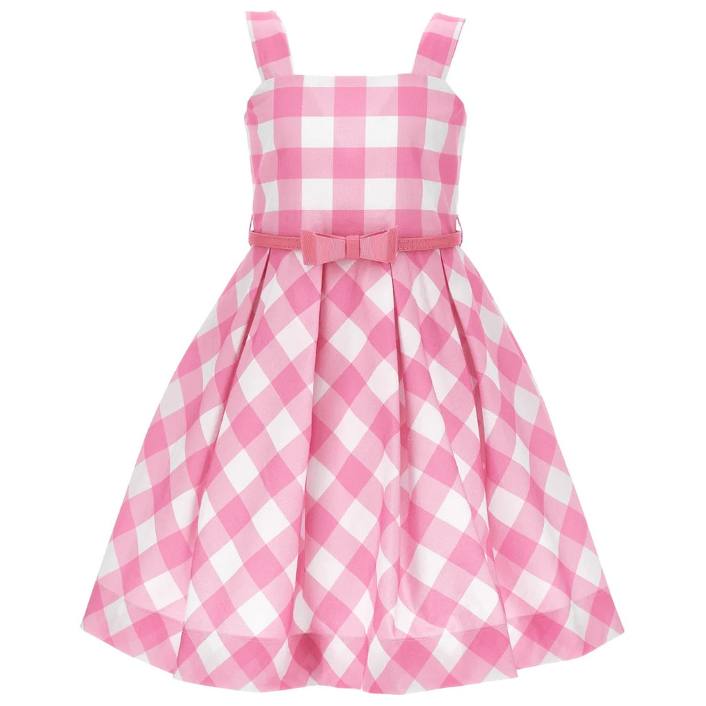 MONNALISA Barbie Gingham Dress