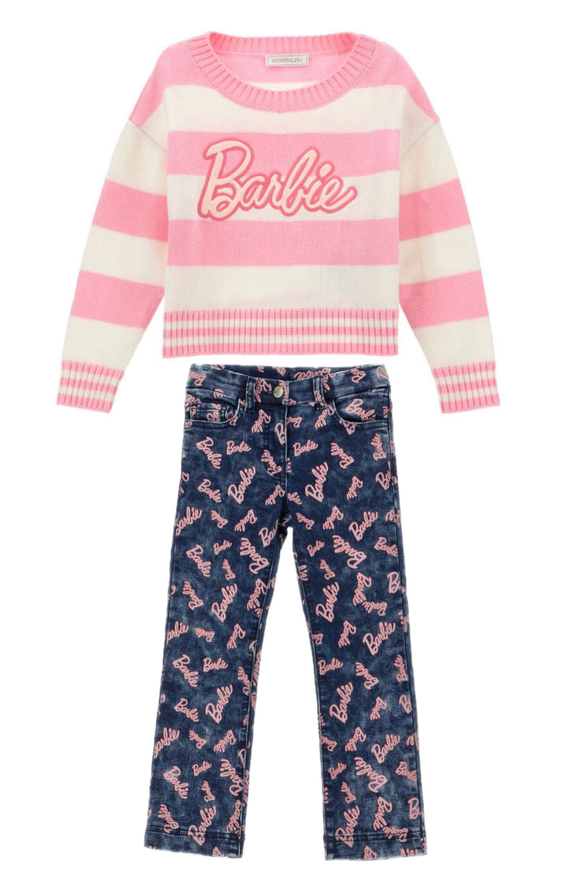 MONNALISA Barbie Jeans Set