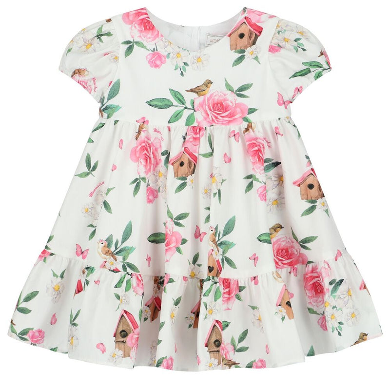 (MONNALISA Baby Floral Dress