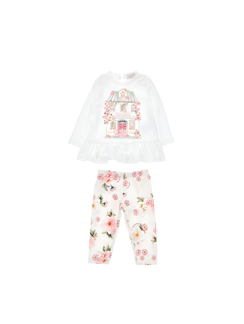 MONNALISA Baby Leggings Set