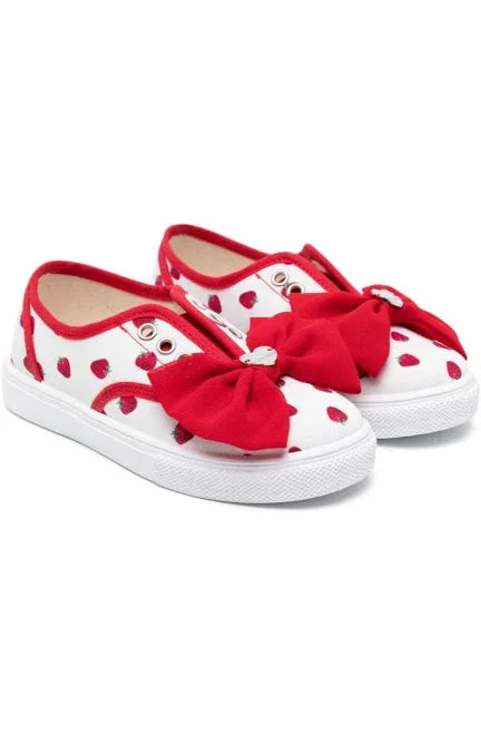 Monnalisa Strawberry Trainers