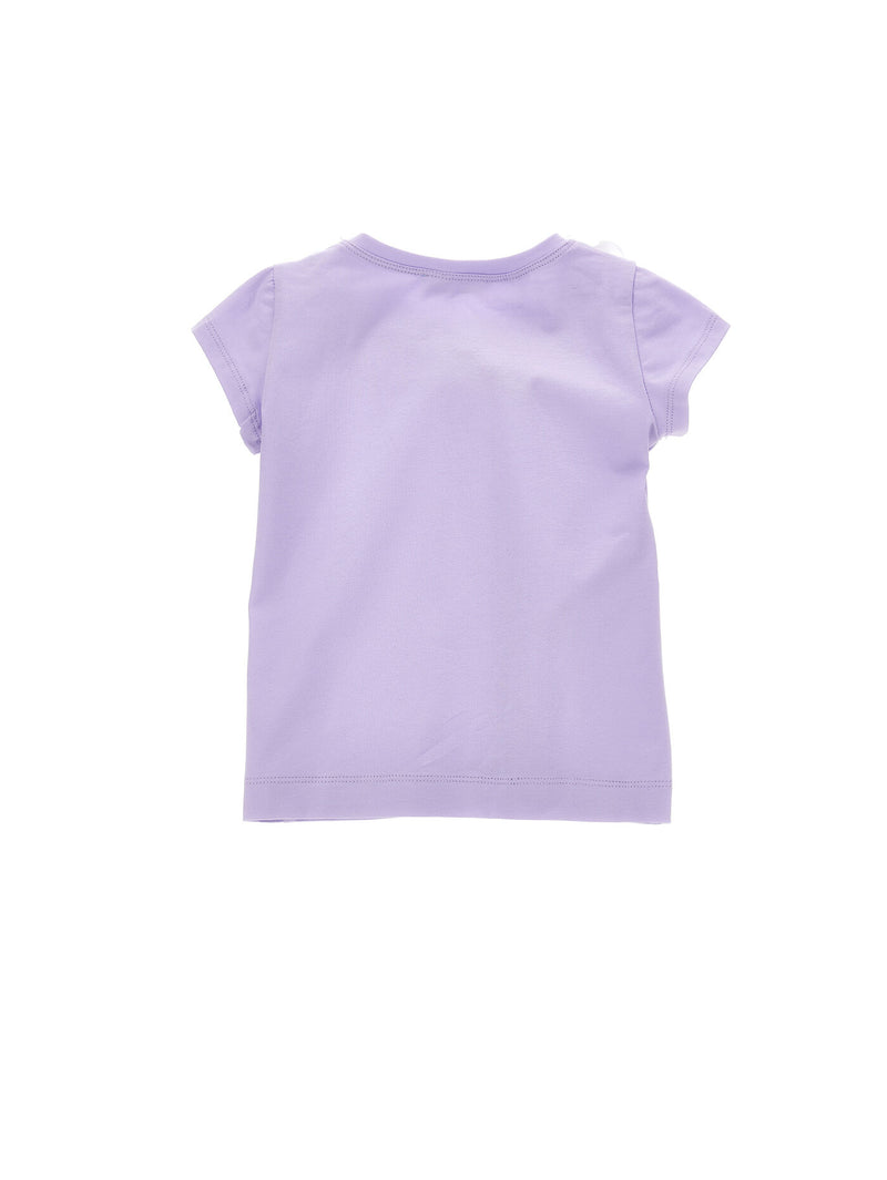 Monnalisa Lilac Floral Tshirt