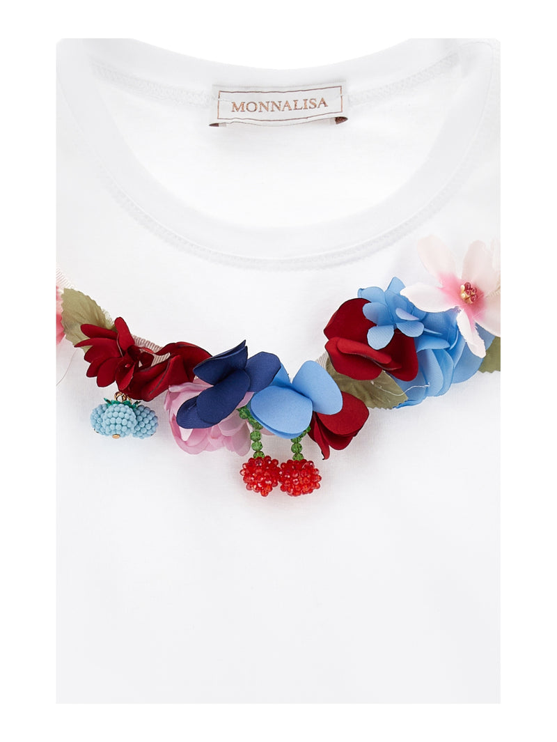 MONNALISA Floral Tshirt