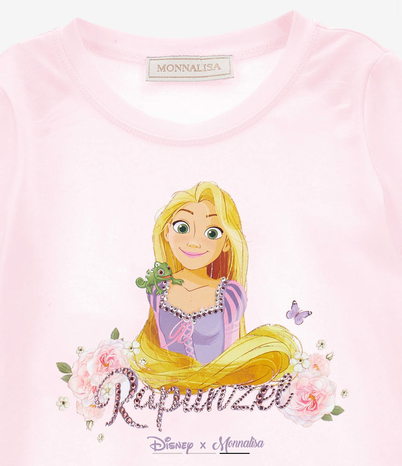 MONNALISA Rapunzel Pink Tshirt