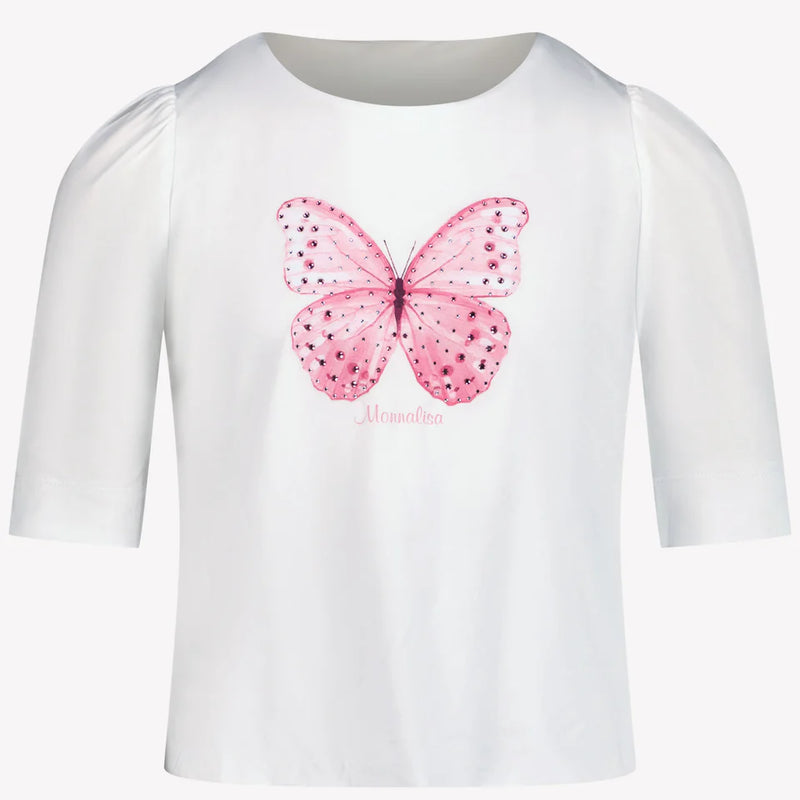 MONNALISA Butterfly Tshirt