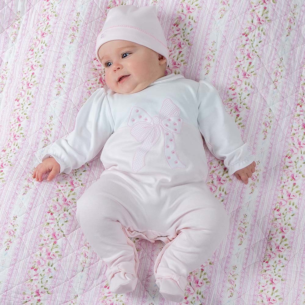 Emile et Rose Baby Grow and Hat