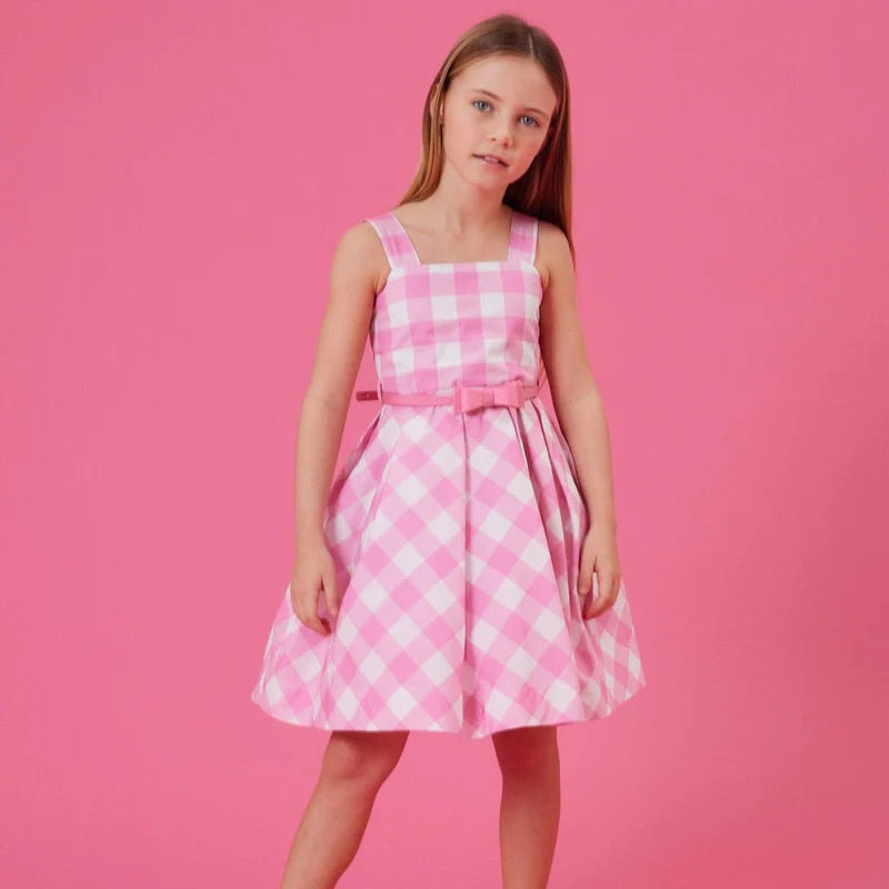 MONNALISA Barbie Gingham Dress