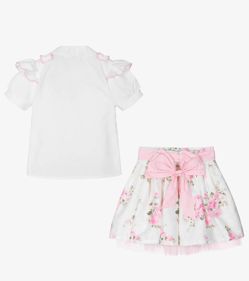 Beau Kid Blouse and Shorts Set