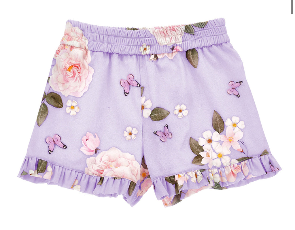 MONNALISA Lilac Shorts
