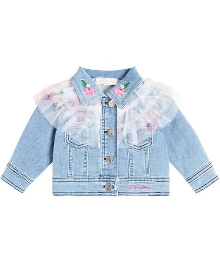 MONNALISA Baby Denim Jacket