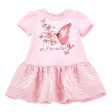 MONNALISA Baby Butterfly Dress