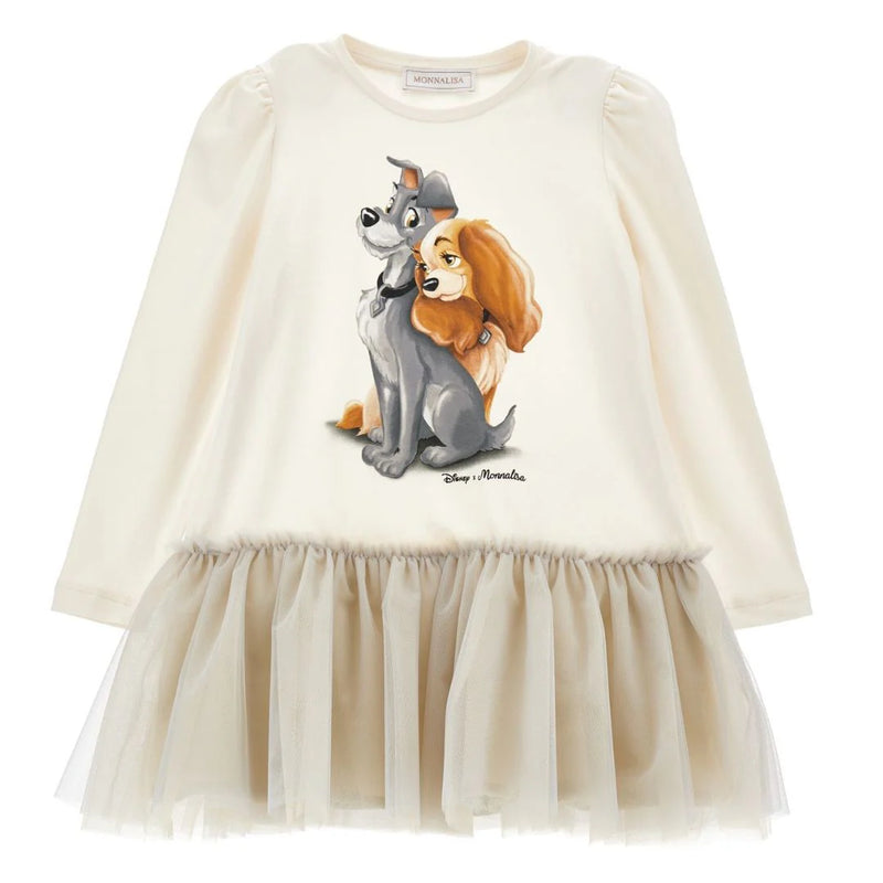 MONNALISA Lady and the Tramp Tulle Dress