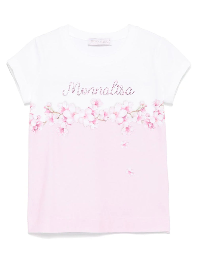 MONNALISA Floral Tshirt