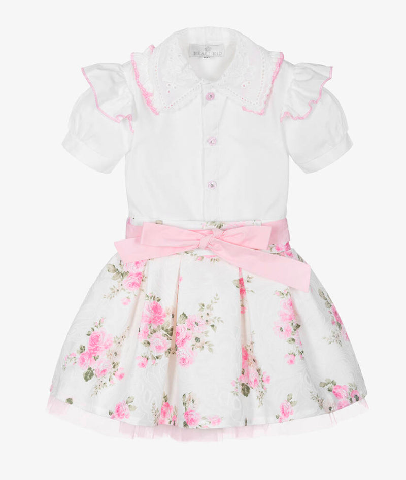 Beau Kid Blouse and Shorts Set