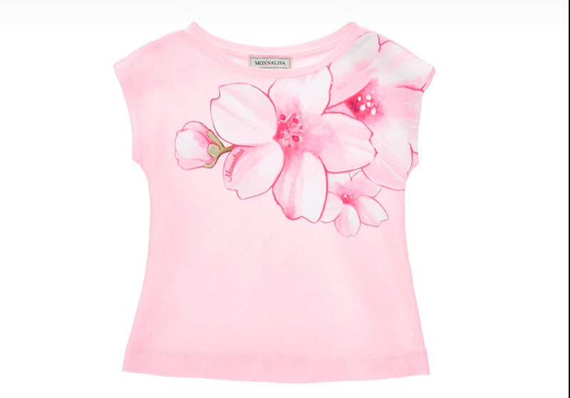 MONNALISA Floral Tshirt