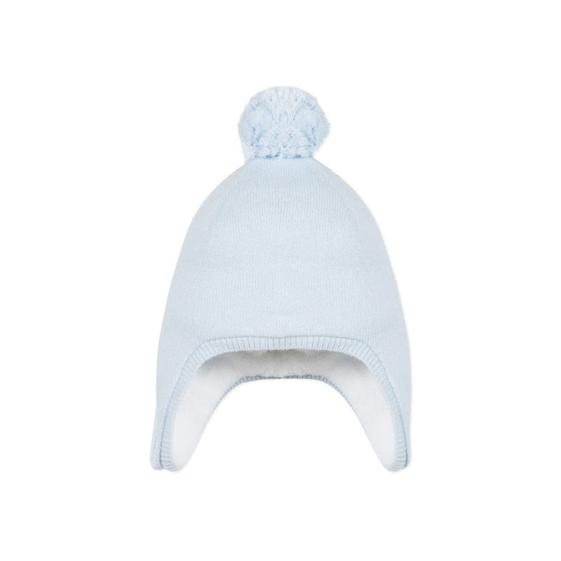 Absorba Blue Bobble Hat