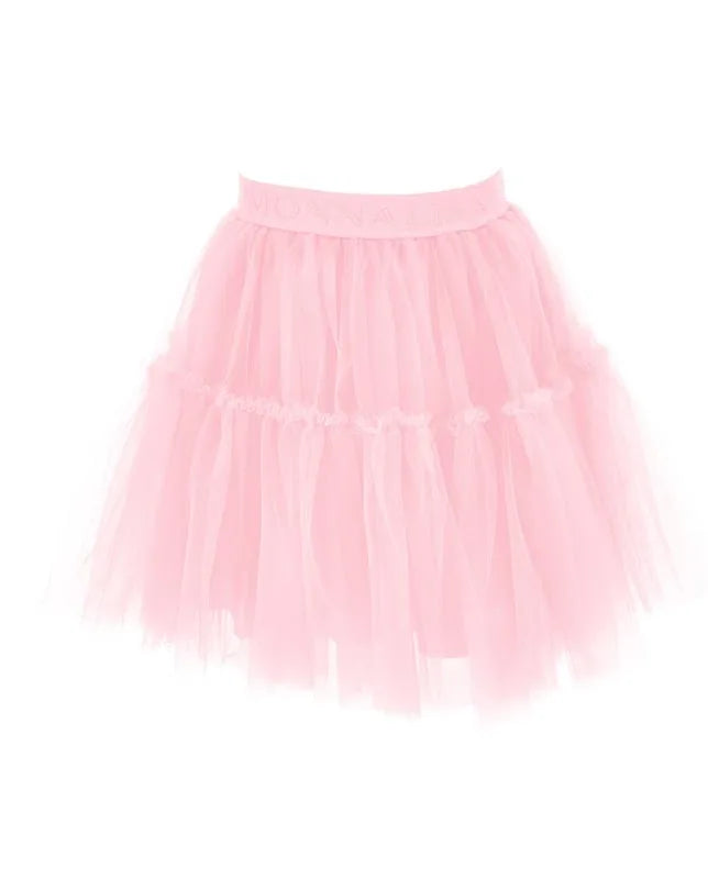 MONNALISA Tulle Pink Skirt