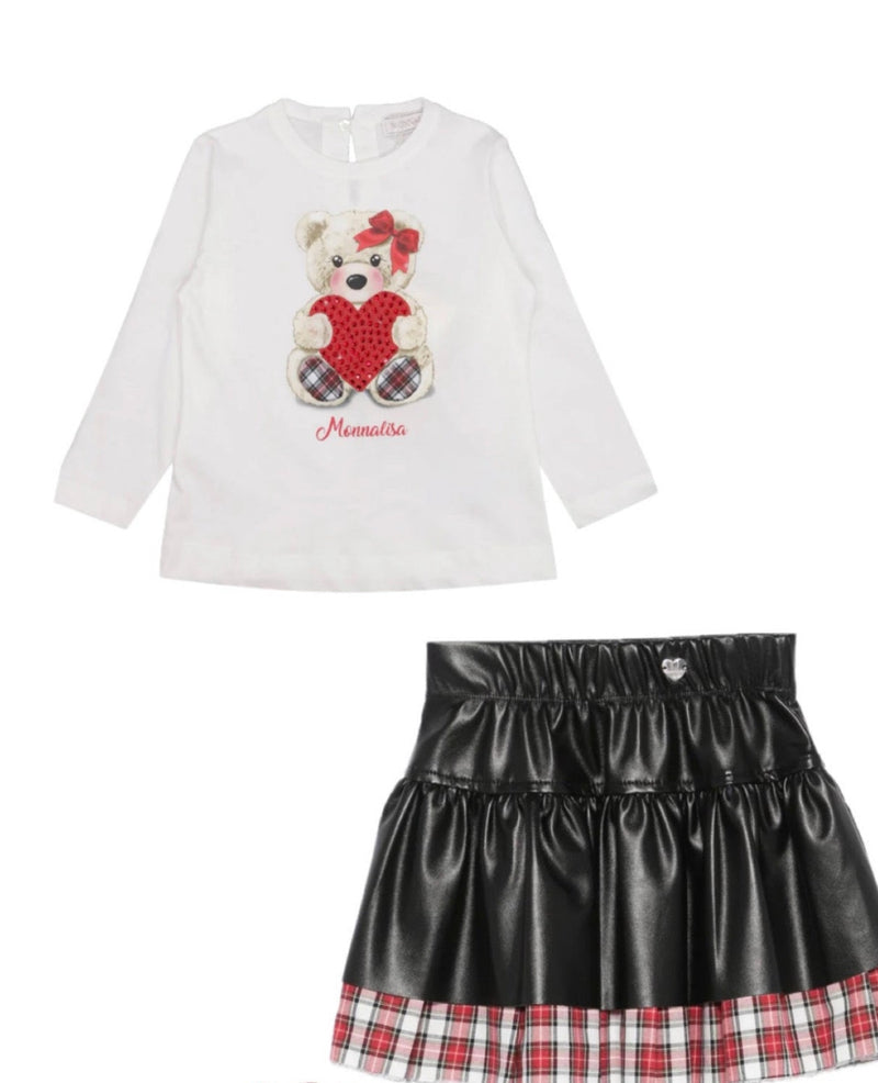 MONNALISA Skirt and Top
