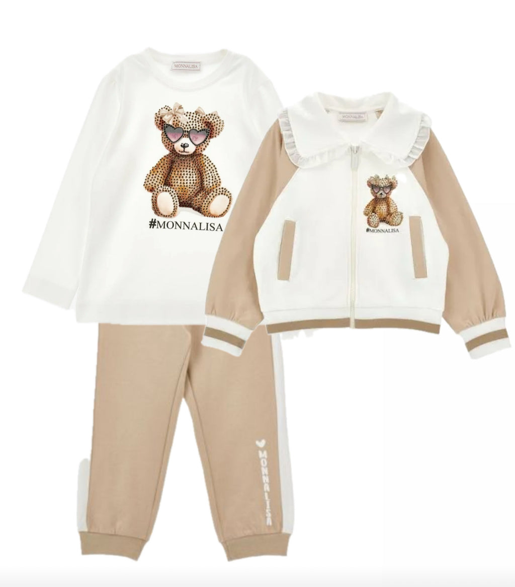 MMONNALISA Teddy Tracksuit
