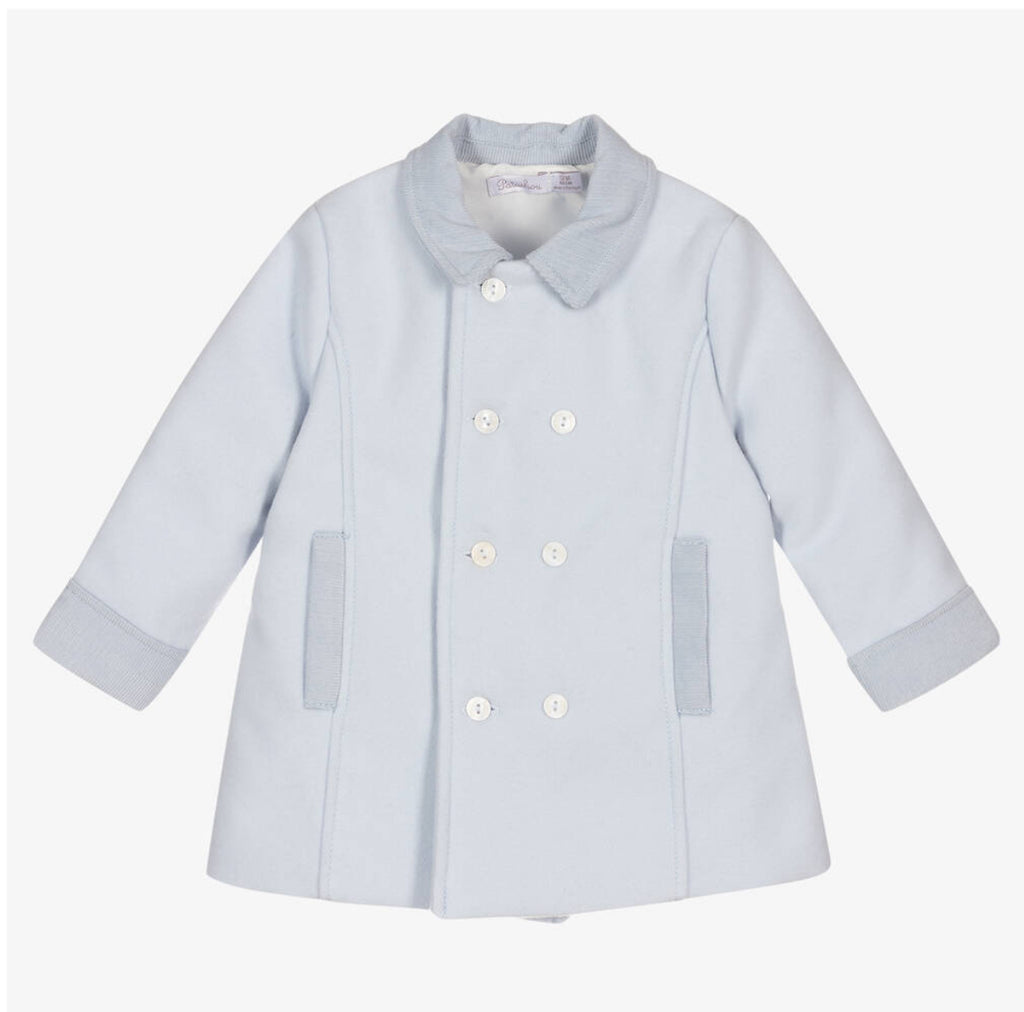 Patachou Boys Pale Blue Coat