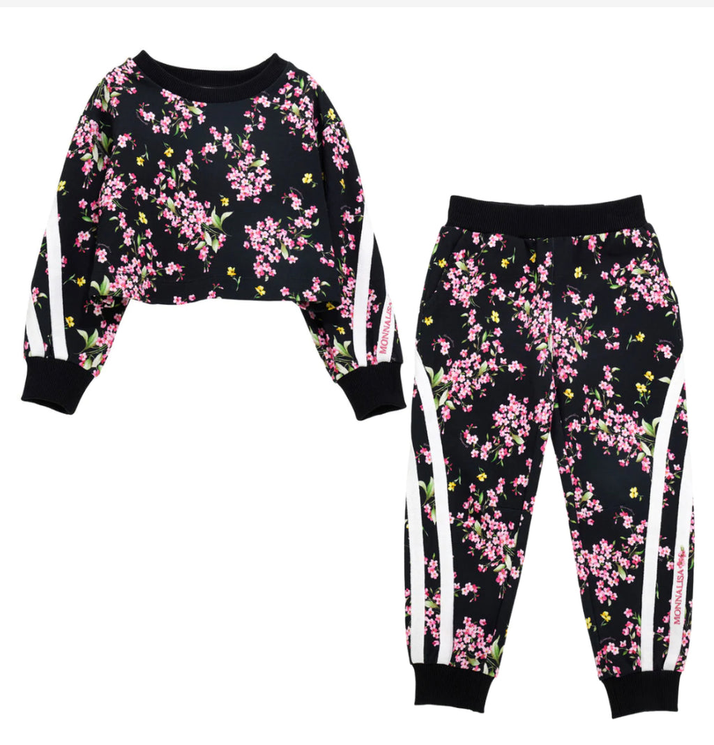 MONNALISA Floral Tracksuit