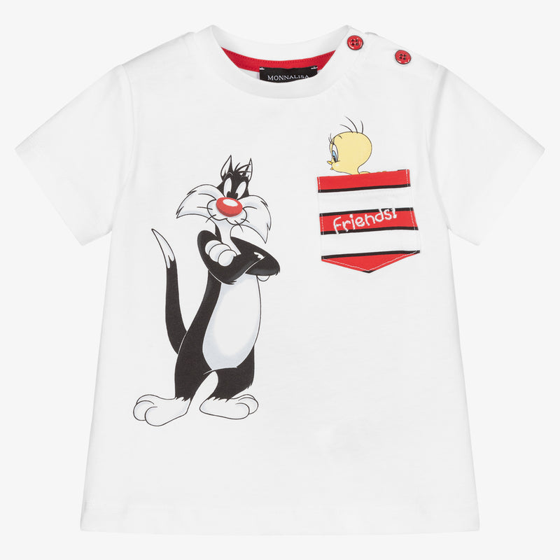 Monnalisa Sylvester and Tweety tee shirt