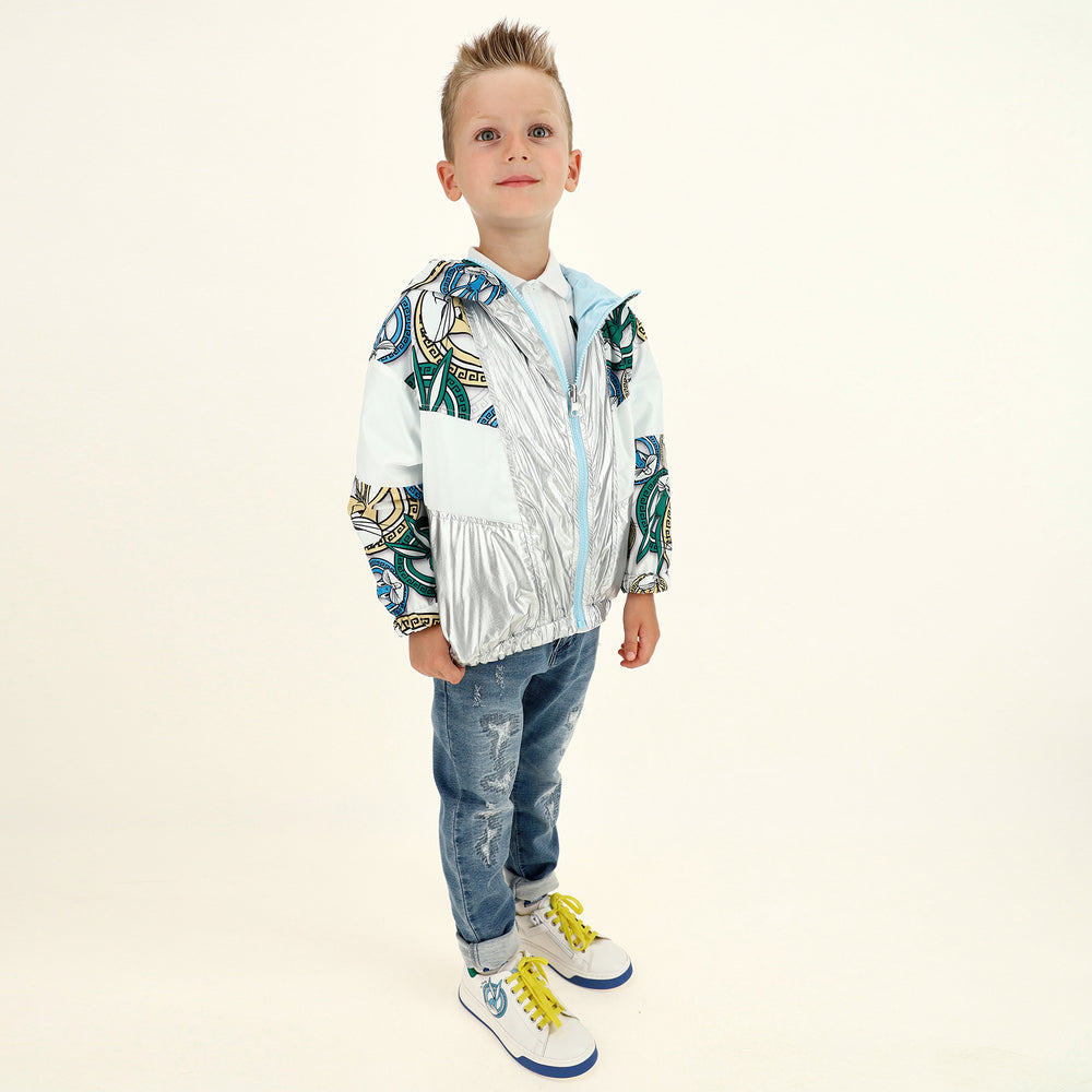 Monnalisa Bugs Bunny fully reversible Jacket