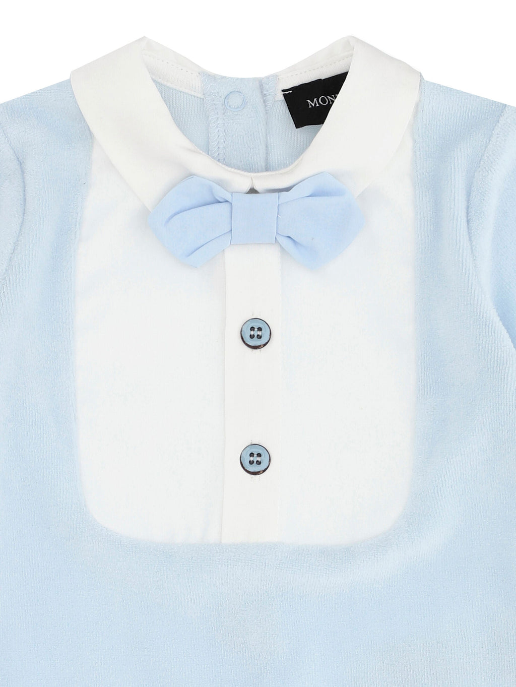 MONNALISA Velour Baby Grow