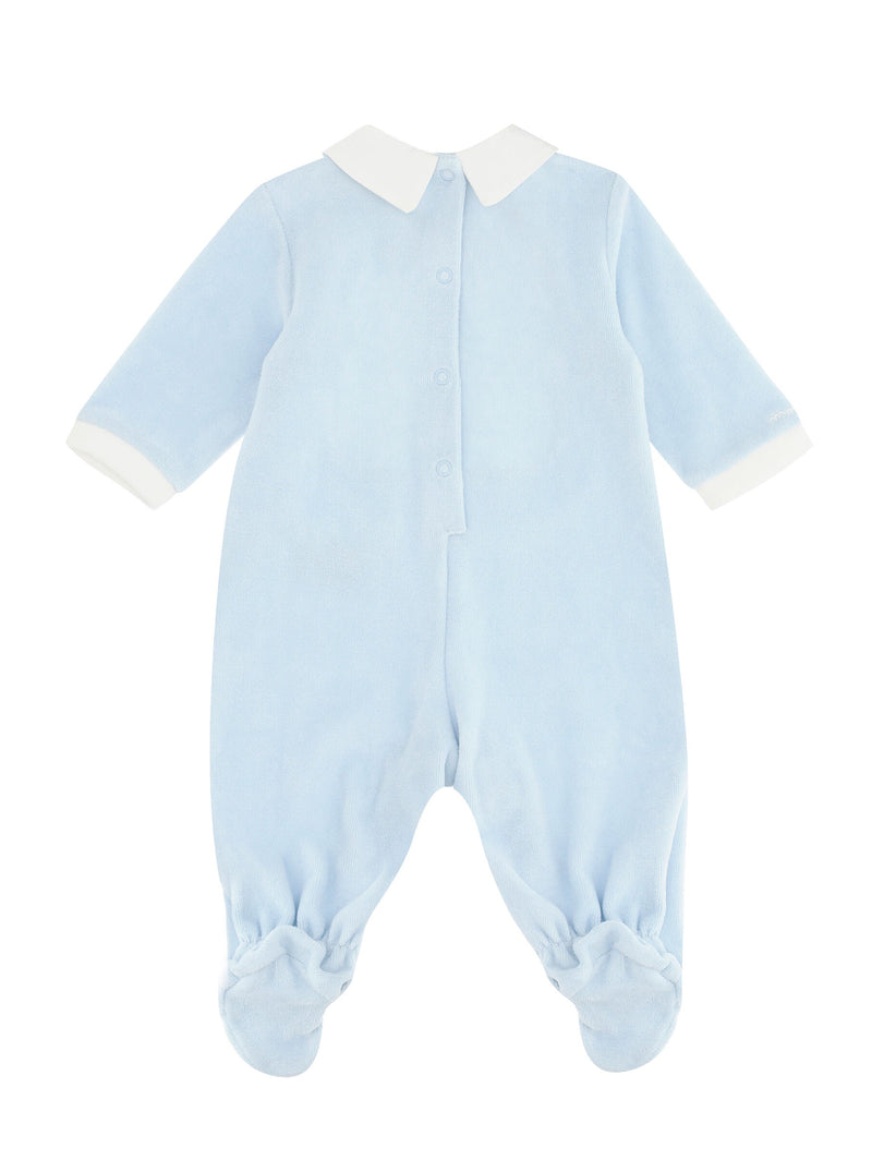 MONNALISA Velour Baby Grow
