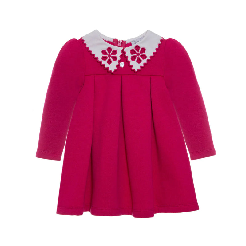 Patachou fuchsia dress and coat