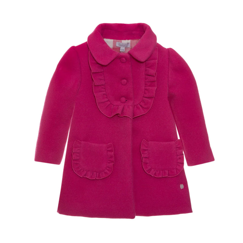 Patachou fuchsia dress and coat