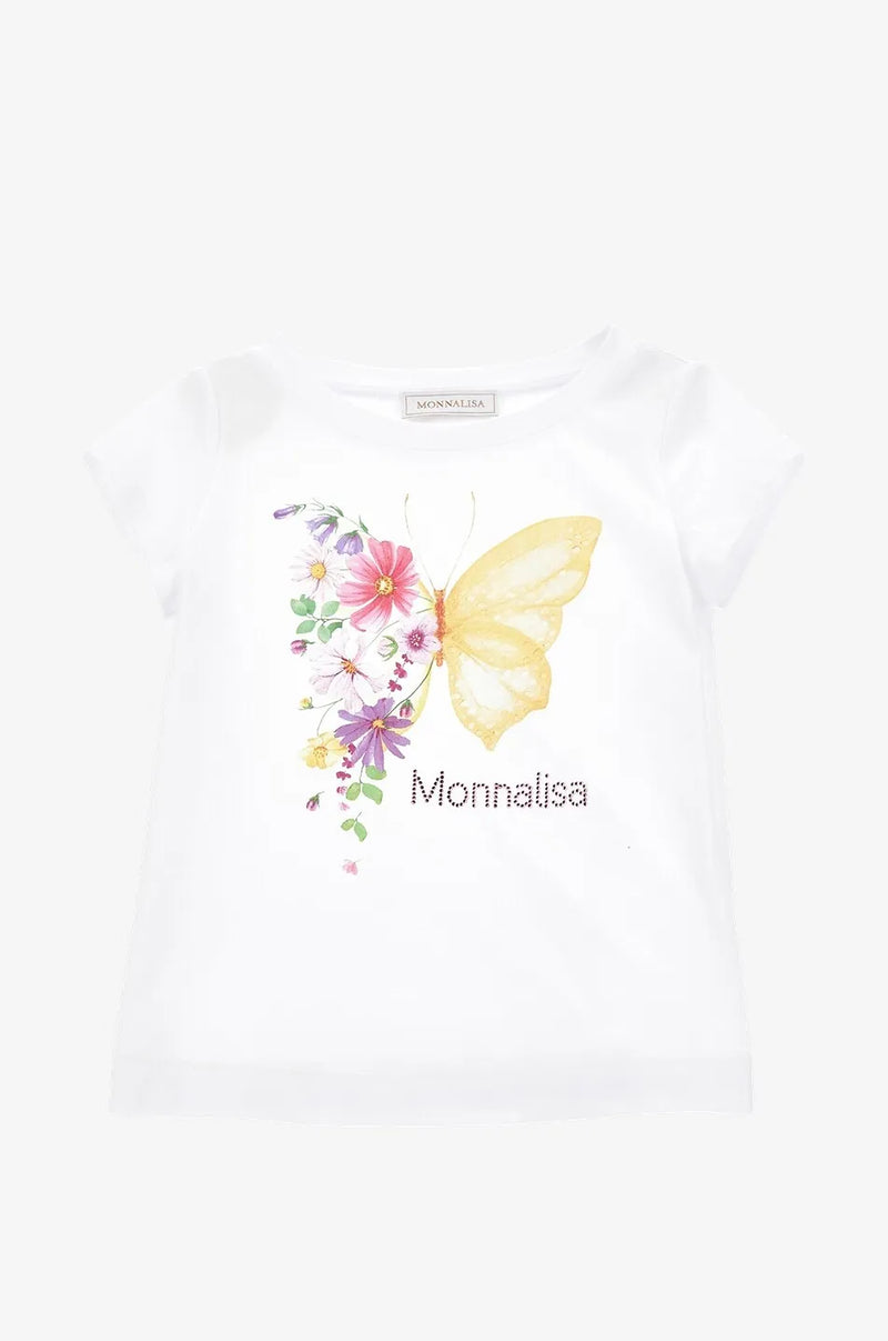 Monnalisa Butterfly Top