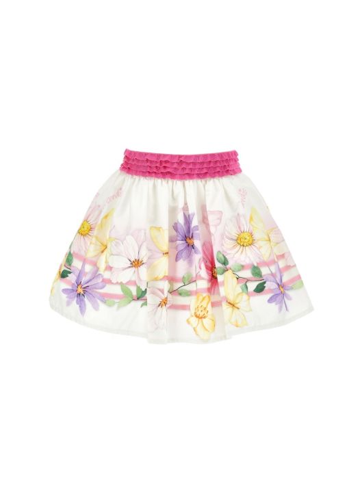 Monnalisa Floral Skirt