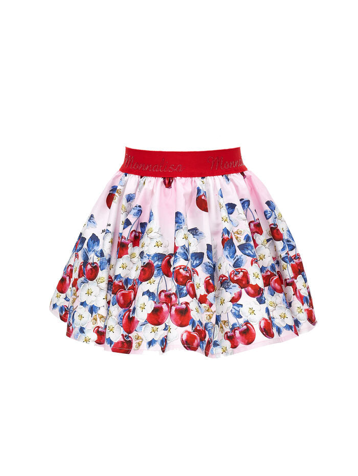 Monnalisa Cherry Skirt