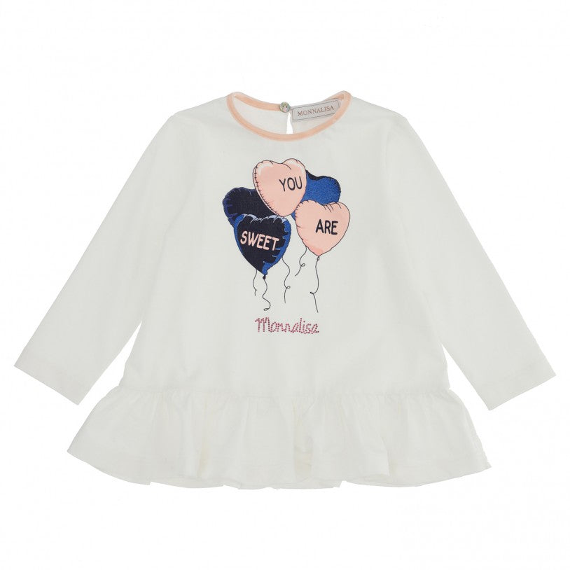 MONNALISA Balloons Tunic Top, Leggings and Headband