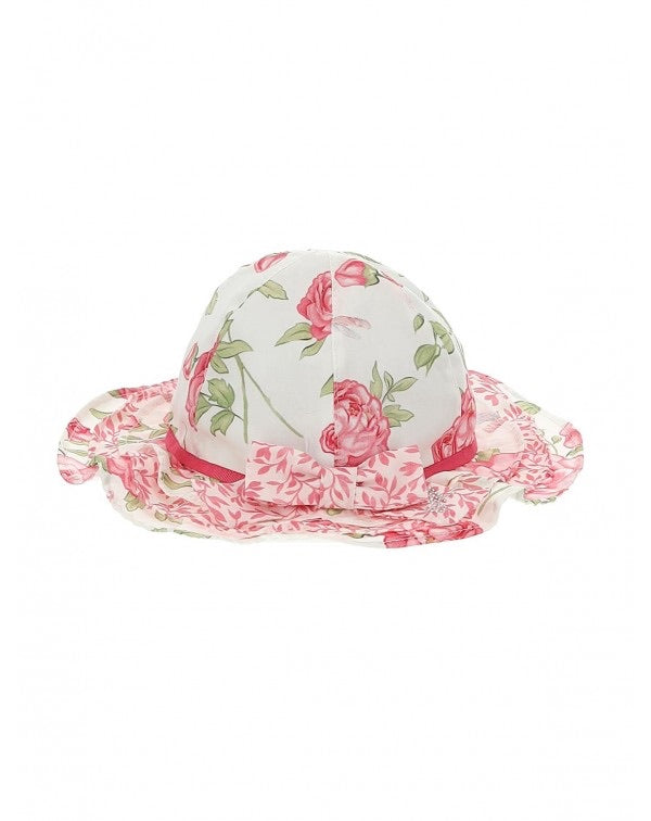 MONNALISA Floral Baby Hat