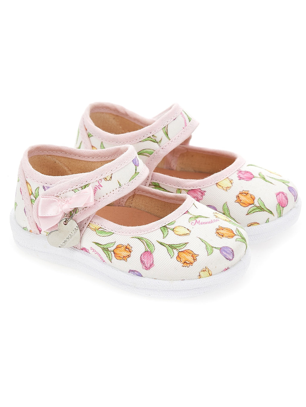 MONNALISA Floral Baby Shoes