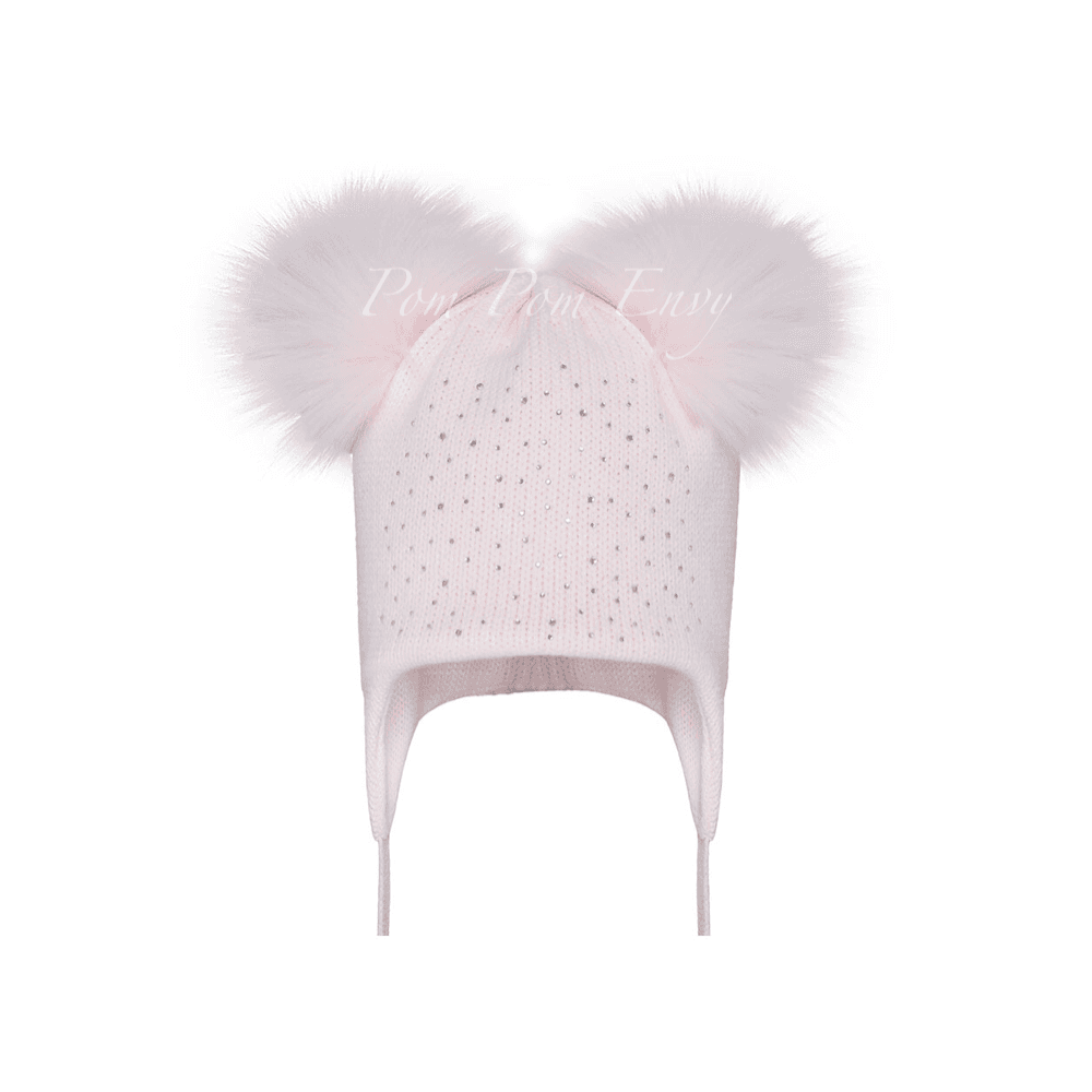Pom Pom Envy Pink Hat