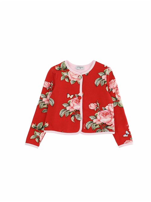 Monnalisa Red Roses Jacket