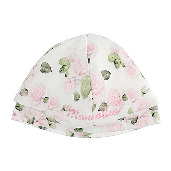 Monnalisa Floral Baby Hat