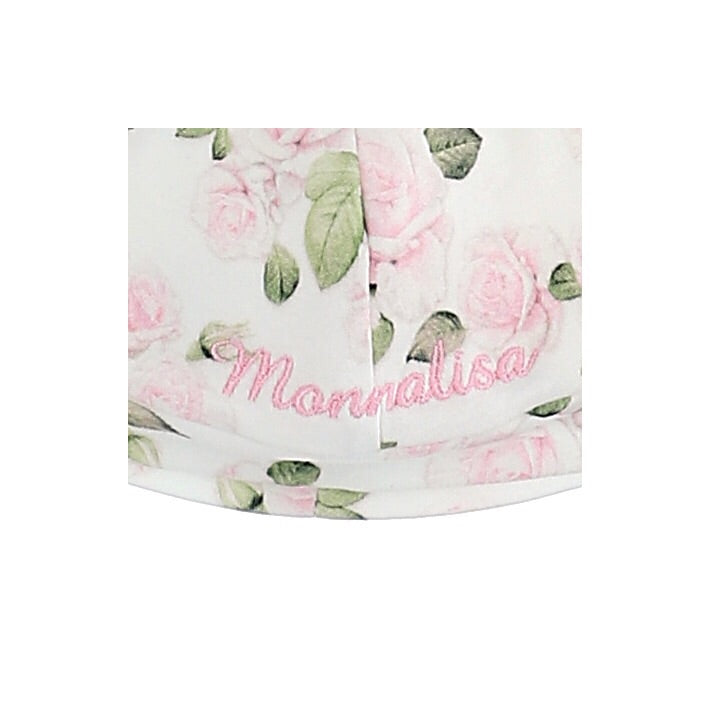 Monnalisa Floral Baby Hat