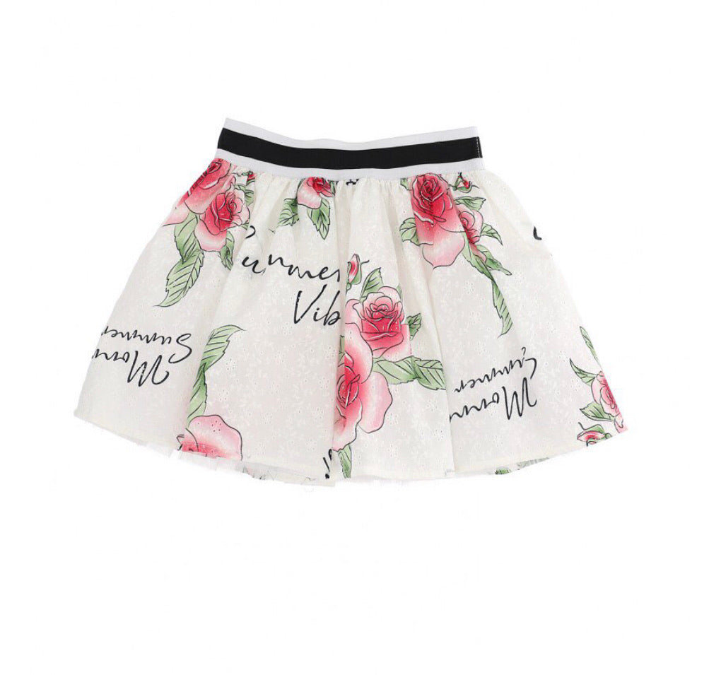 Monnalisa Summer Vibes Skirt