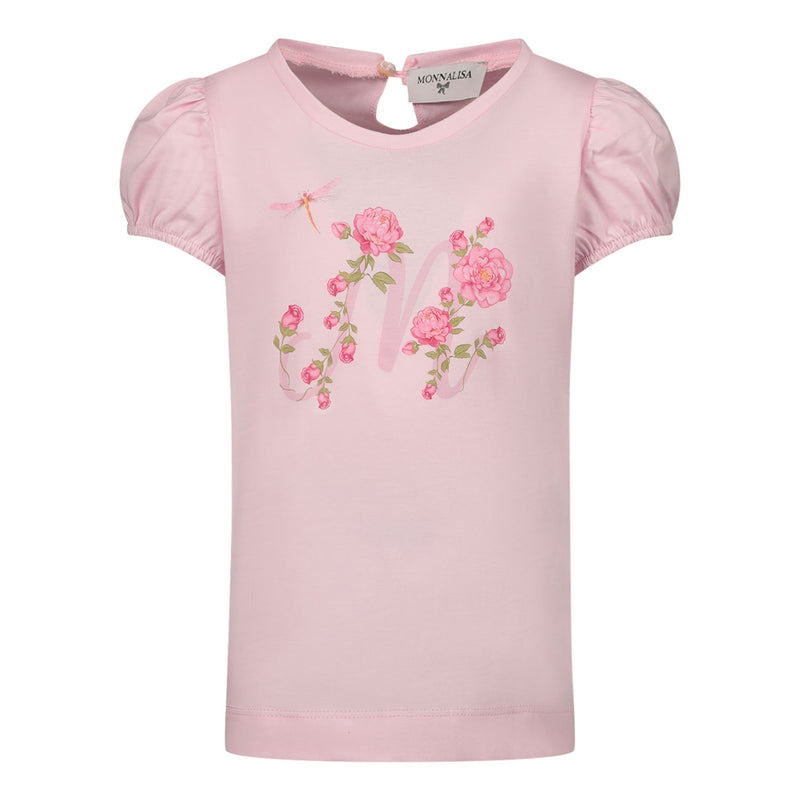 Monnalisa Floral T-shirt