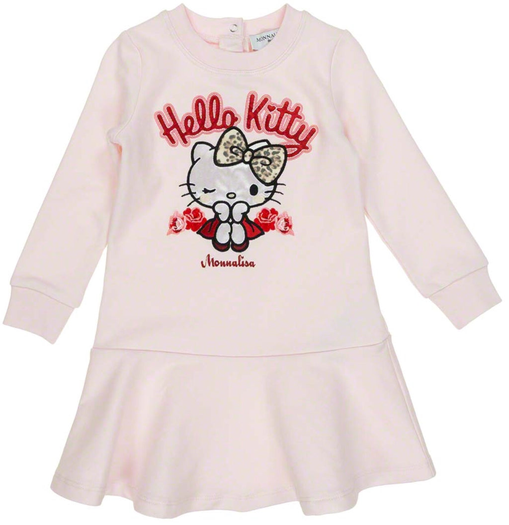 Monnalisa hello kitty pink dress