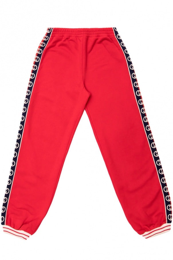 Gucci Red Joggers